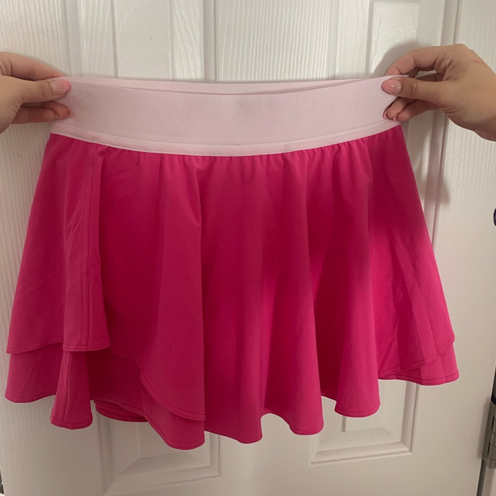 Sold out lululemon pace rival skirt in sonic pink